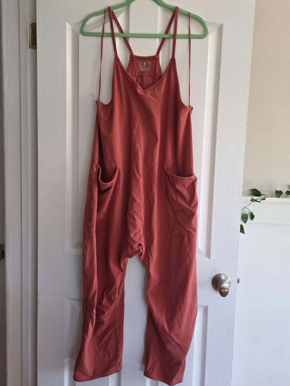 Free People Hot Shot Onsie Terracotta Medium